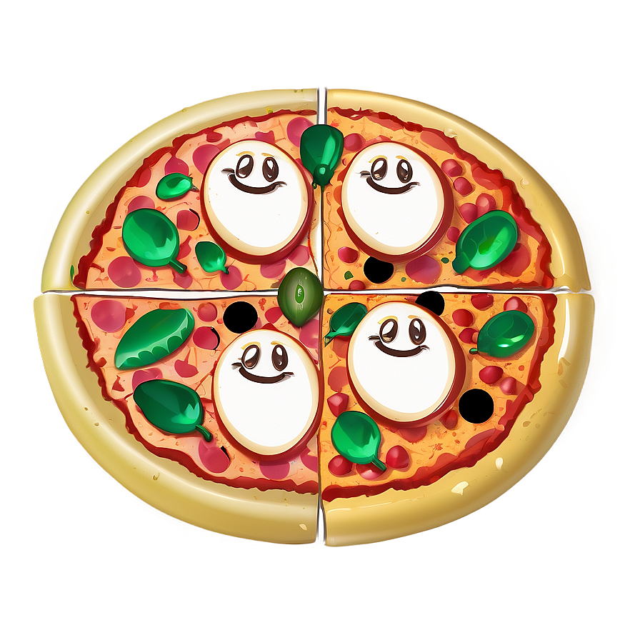 Happy Pizza Cartoon Image Png 06272024 PNG image