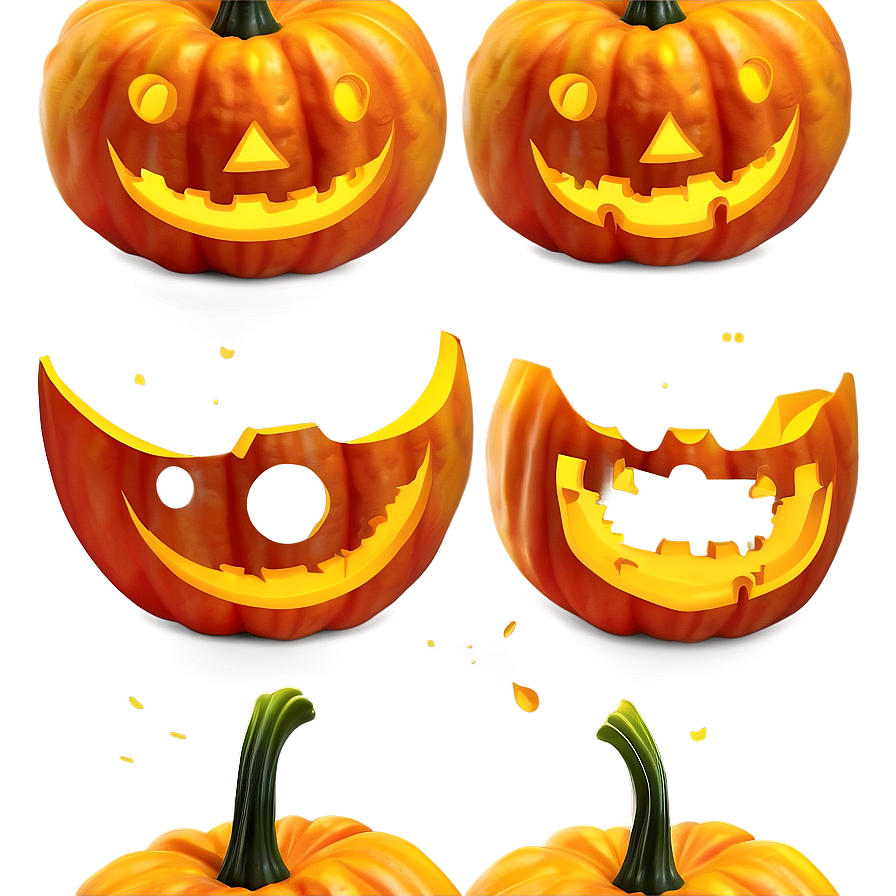 Happy Pumpkin Face Png Age PNG image