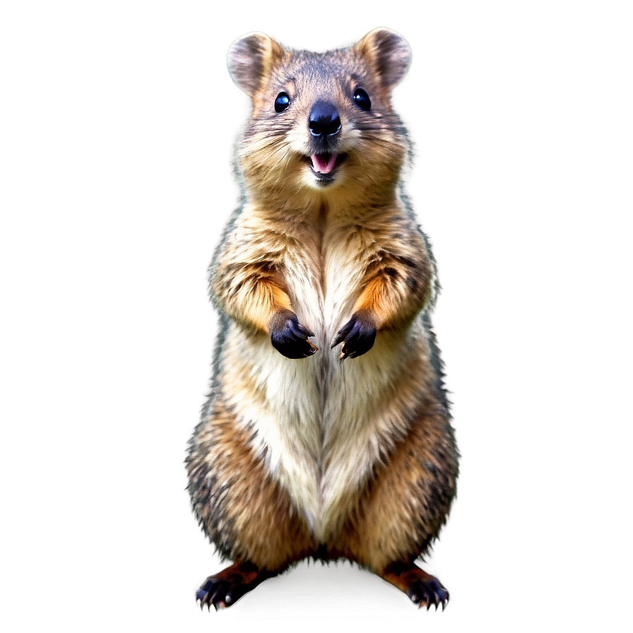 Happy Quokka Animal Png 06242024 PNG image