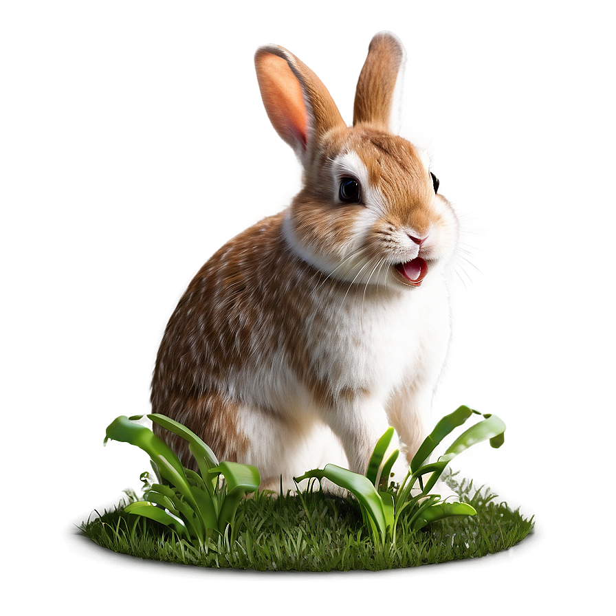 Happy Rabbit Png Uhi PNG image