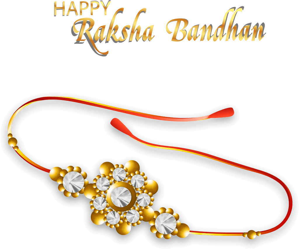 Happy Raksha Bandhan Greeting PNG image