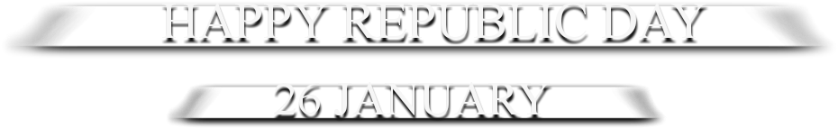 Happy Republic Day26 January Banner PNG image