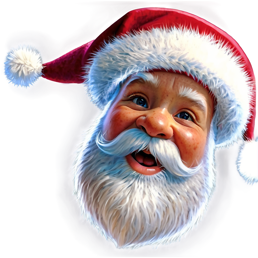 Happy Santa Png 05042024 PNG image