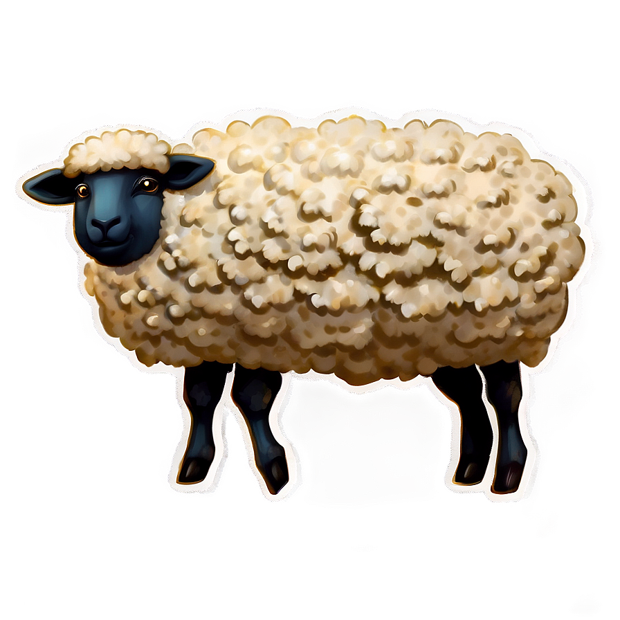 Happy Sheep Png Ybt PNG image