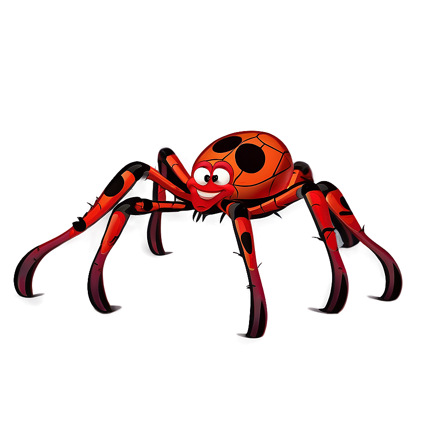 Happy Spider Cartoon Png Moh35 PNG image