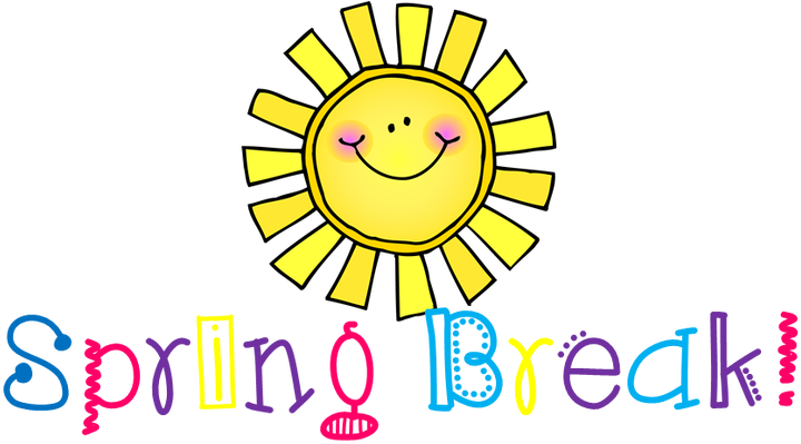 Happy Sun Spring Break Illustration PNG image