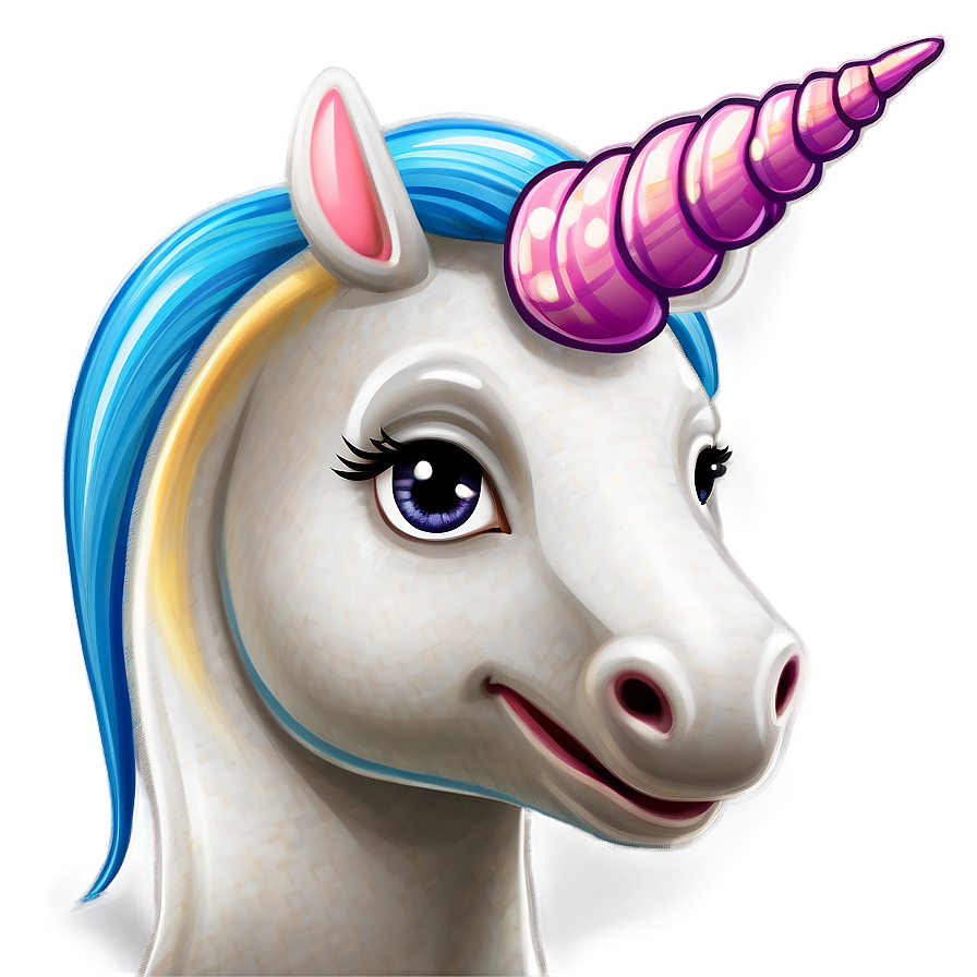 Happy Unicorn Clipart Png Kmq PNG image