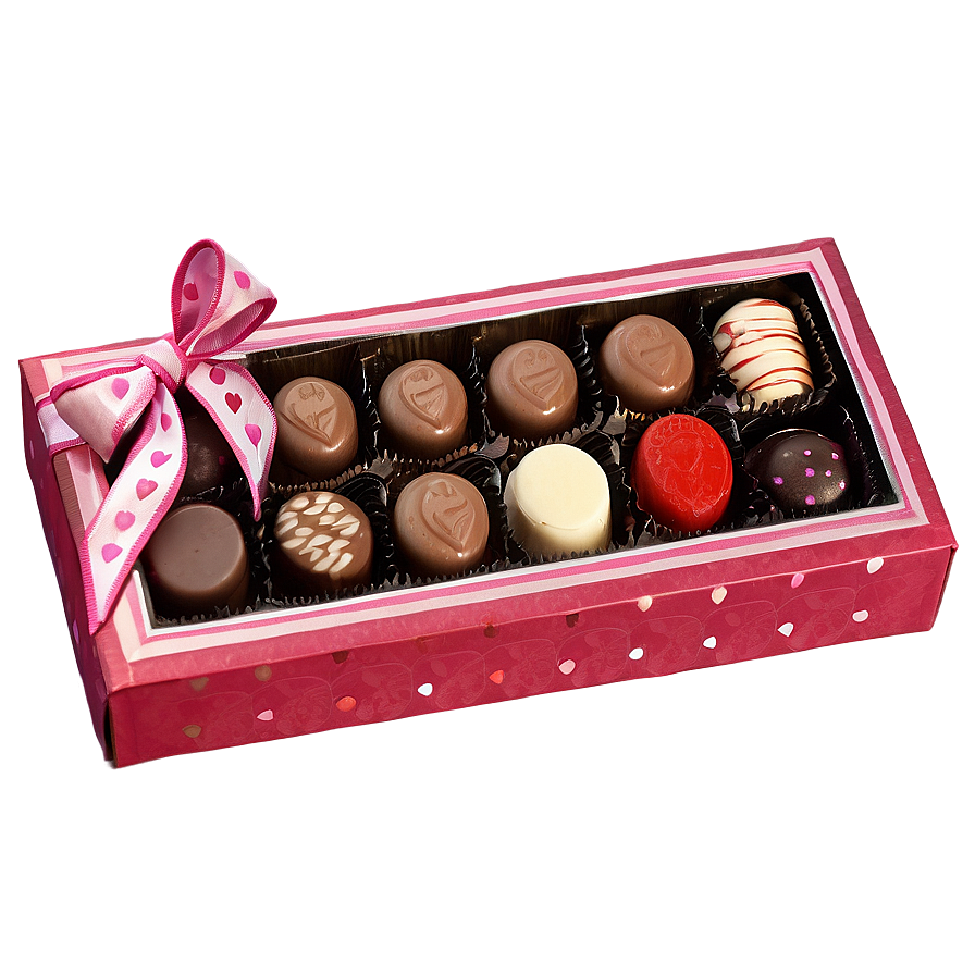 Happy Valentine's Day Chocolate Box Png 53 PNG image