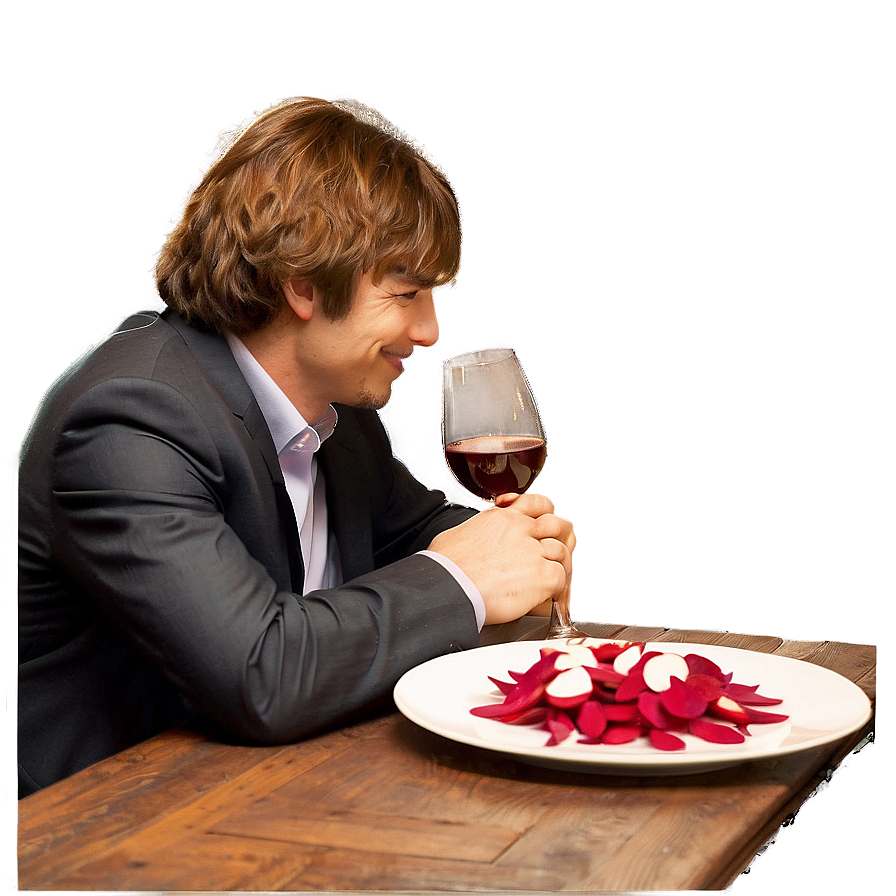 Happy Valentine's Day Romantic Dinner Png Nlh18 PNG image