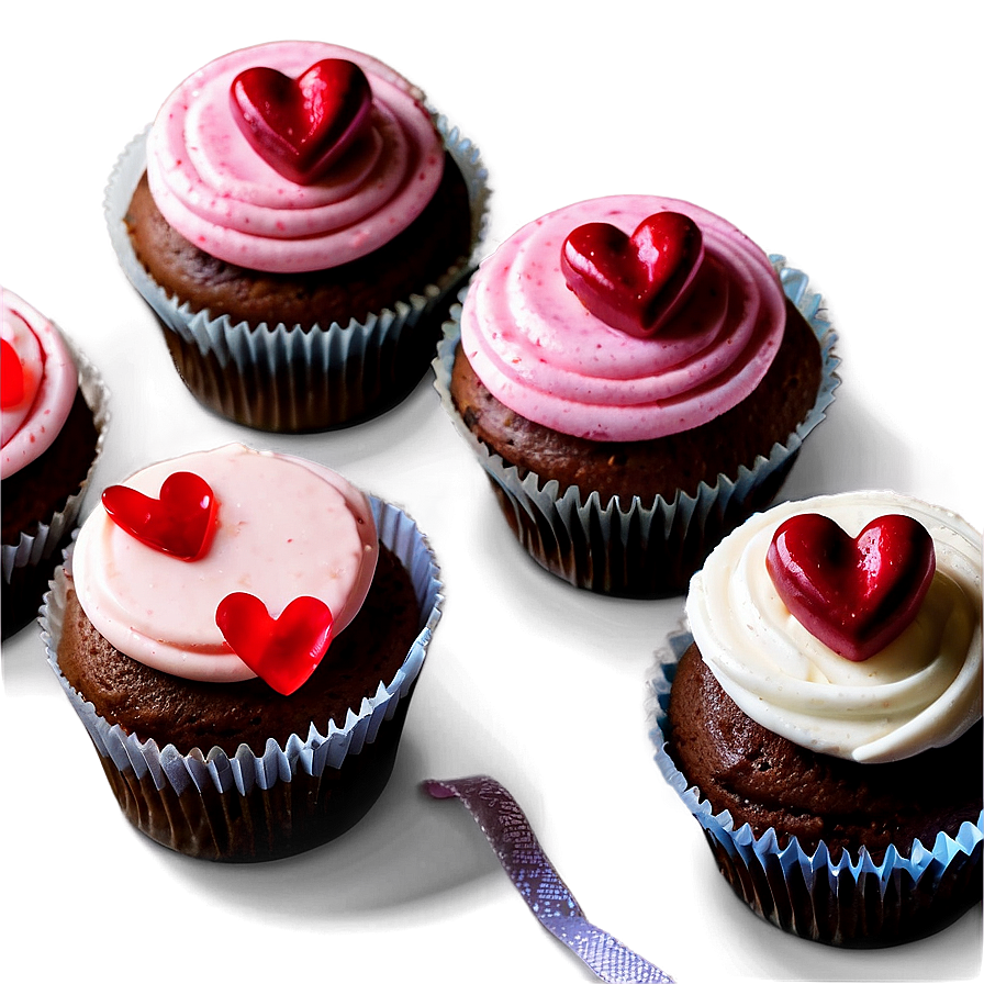 Happy Valentines Day Cupcake Png 43 PNG image