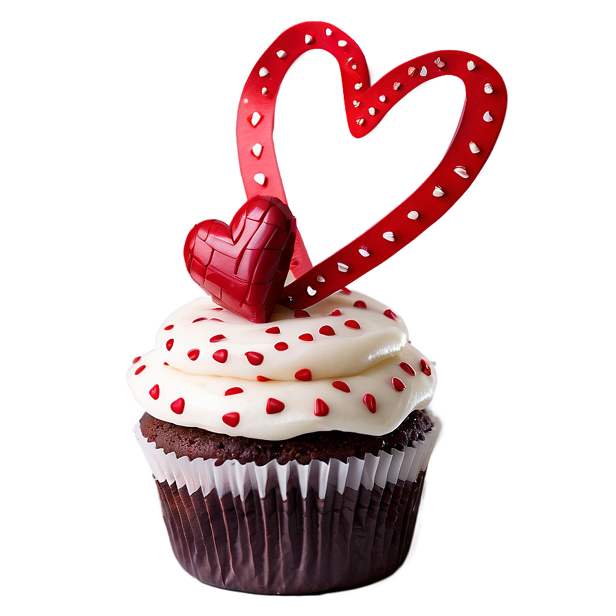 Happy Valentines Day Cupcake Png Pjp PNG image