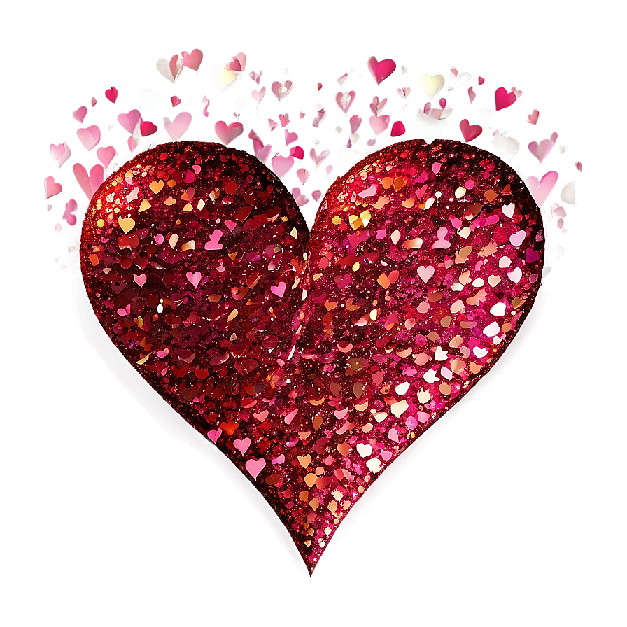 Happy Valentines Day Glitter Png Wsd PNG image