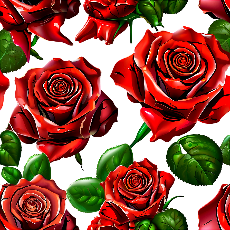 Happy Valentines Day Roses Png 52 PNG image