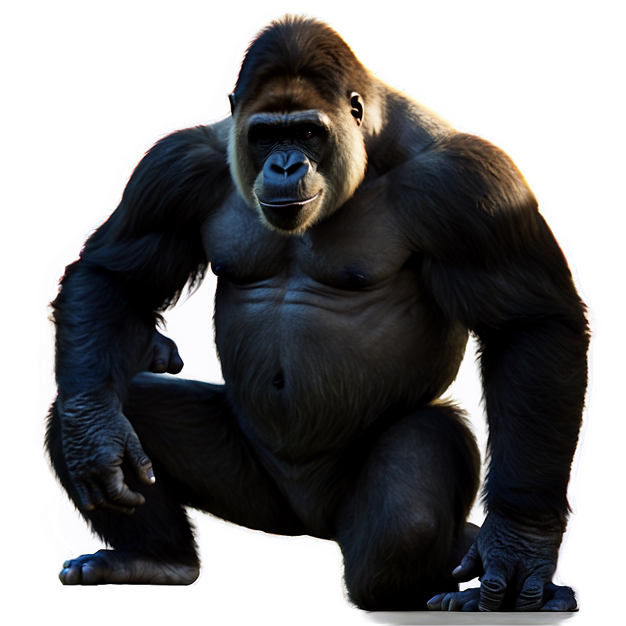 Harambe Silhouette Png 26 PNG image