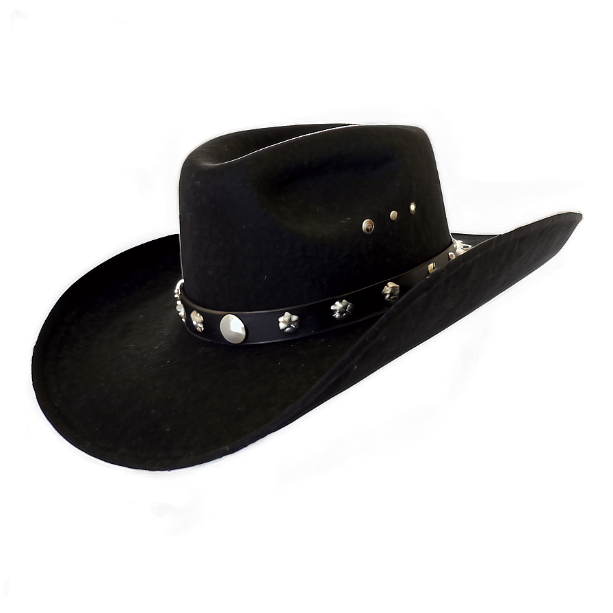 Hard Black Cowboy Hat Png Kdn PNG image