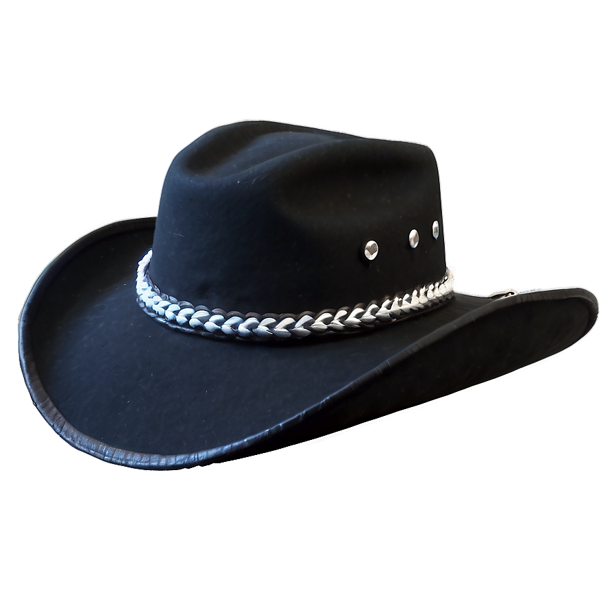 Hard Black Cowboy Hat Png Qep PNG image