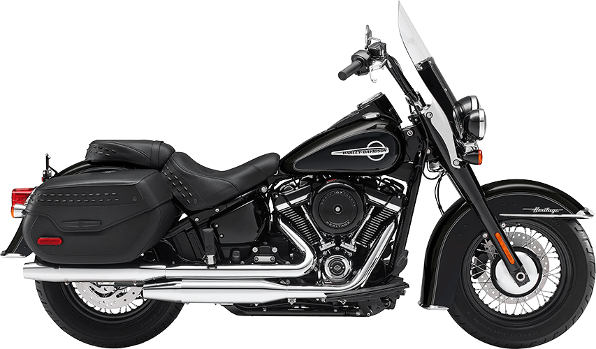 Harley Davidson Classic Motorcycle PNG image