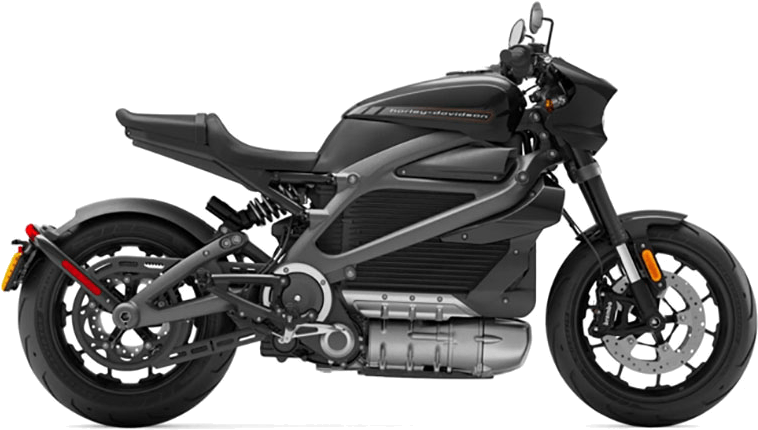 Harley Davidson Electric Motorcycle PNG image