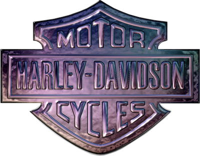 Harley Davidson Logo Metallic PNG image