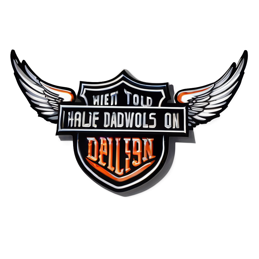 Harley Davidson Logo Outline Png 05232024 PNG image