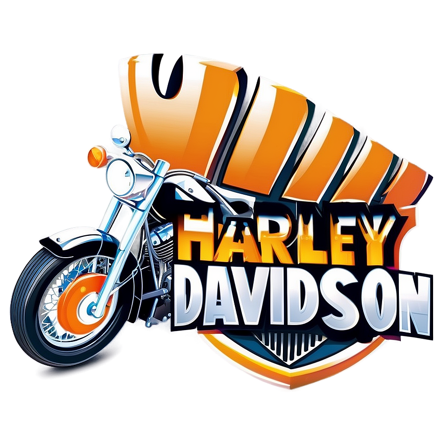 Harley Davidson Logo Vector Png 9 PNG image