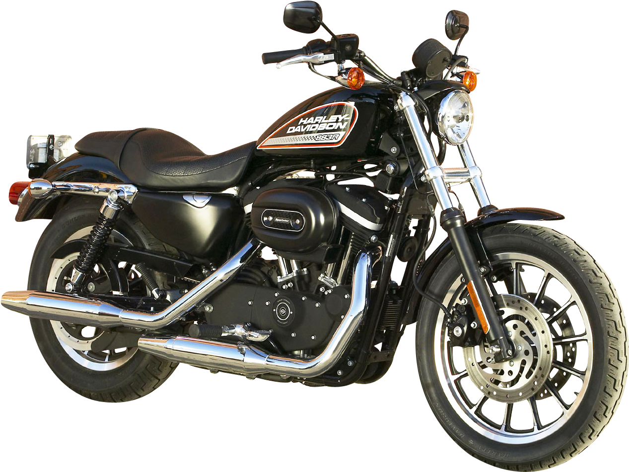 Harley Davidson Motorcycle Profile PNG image