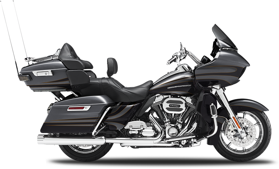 Harley Davidson Touring Motorcycle PNG image