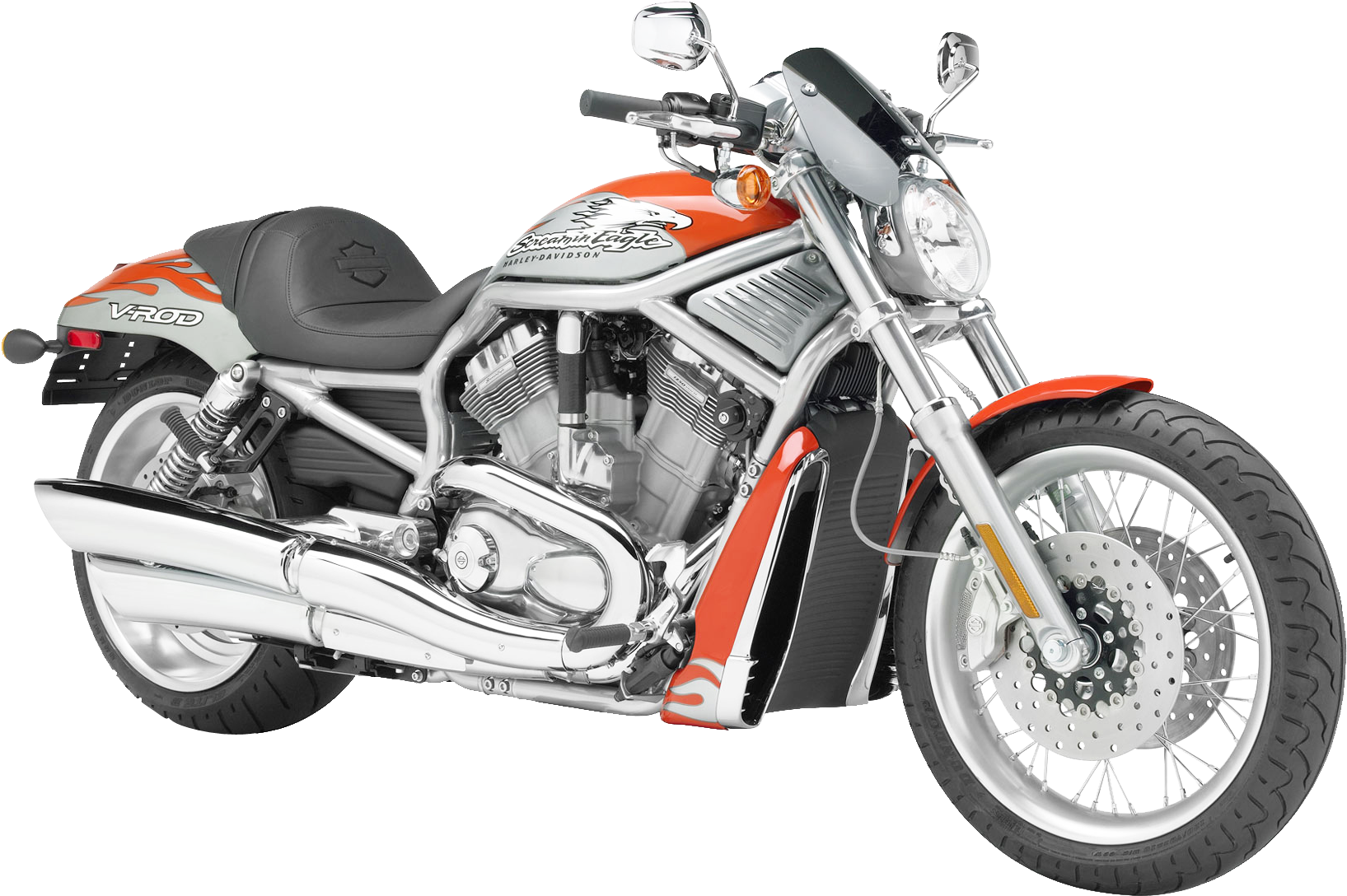 Harley Davidson V Rod Motorcycle PNG image