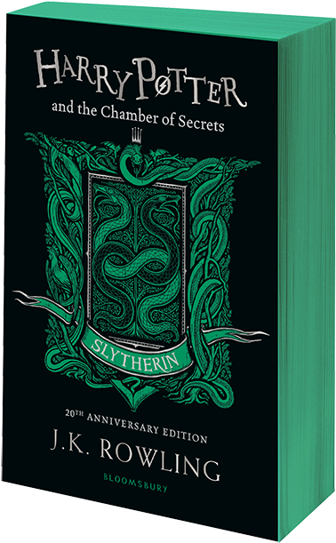 Harry Potter Slytherin Edition Cover PNG image