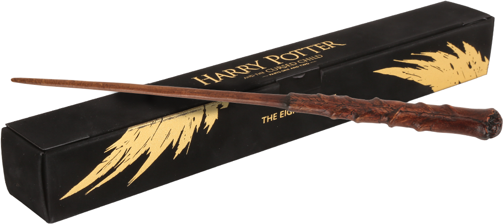 Harry Potter Wandwith Box PNG image