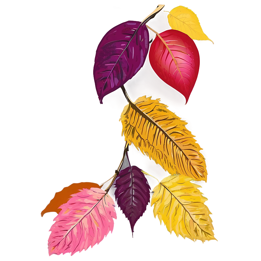 Harvest Leaves Falling Png 4 PNG image