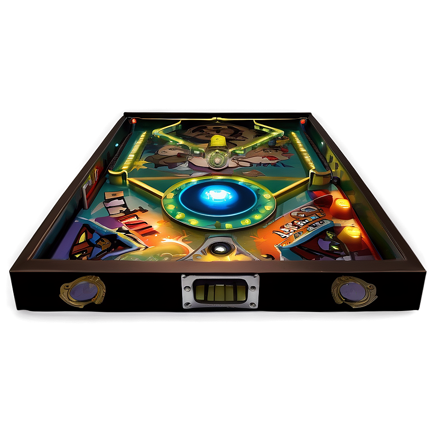 Haunted House Pinball Png 06242024 PNG image