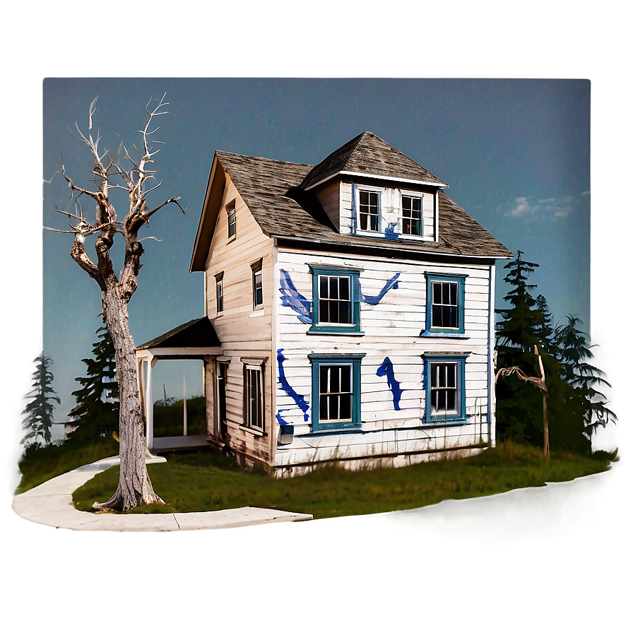 Haunted Houses Png 05252024 PNG image