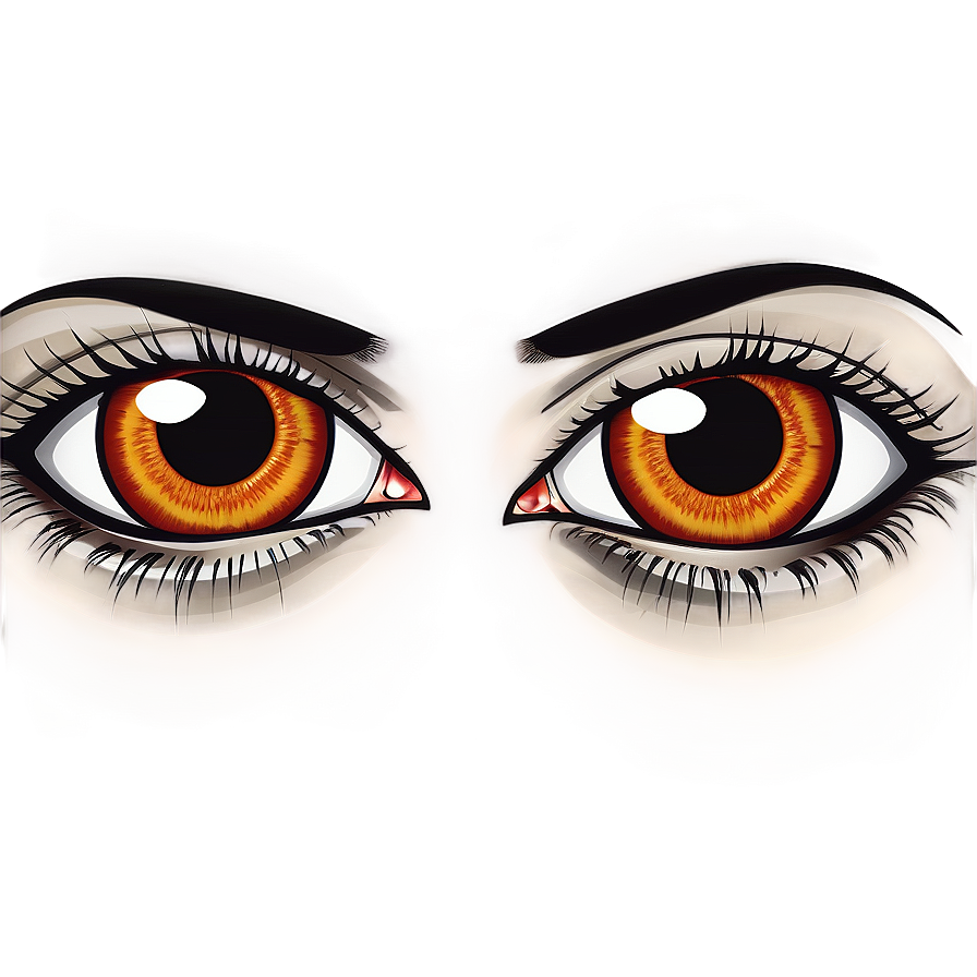 Haunting Eyes Vector Png Put PNG image