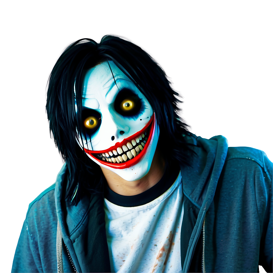 Haunting Image Of Jeff The Killer Png 26 PNG image