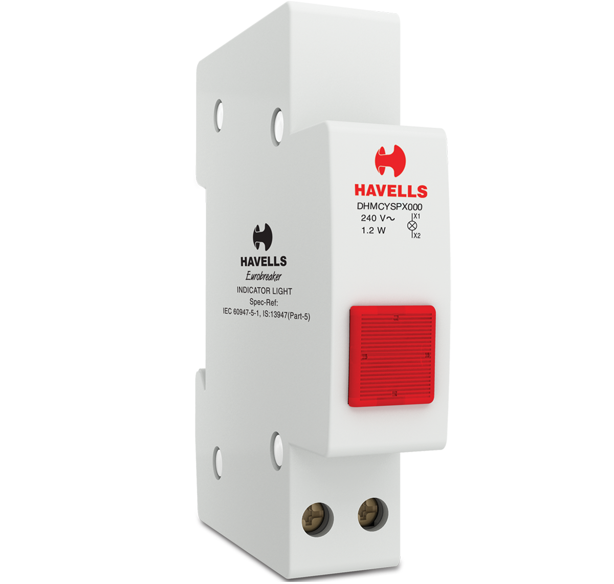 Havells Circuit Breakerwith Indicator Light PNG image