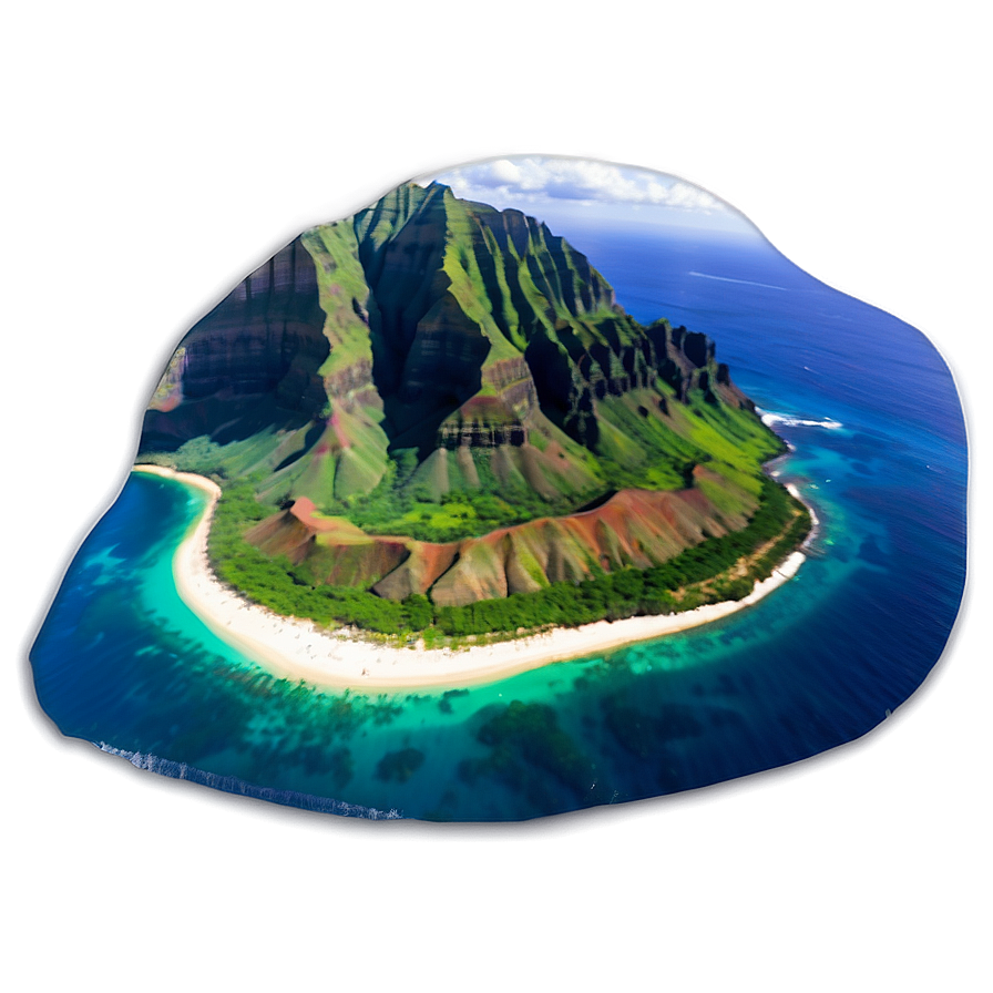 Hawaiian Islands Na Pali Coast Sunset Cruise Png 3 PNG image