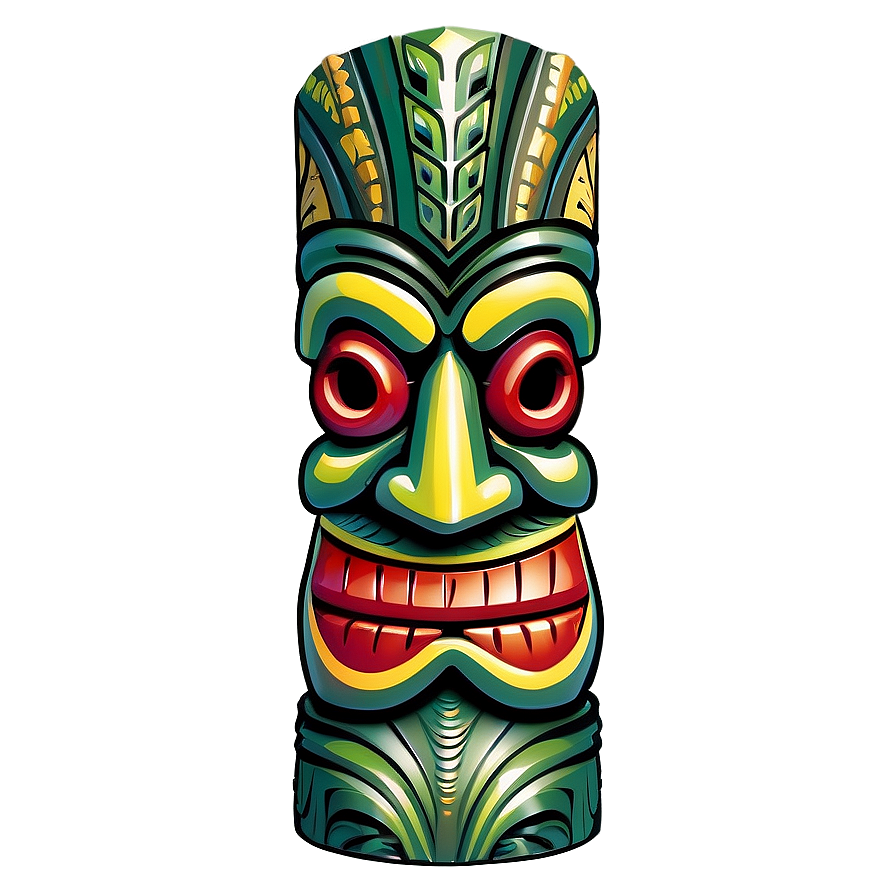 Hawaiian Islands Tiki Statues Png Odn58 PNG image