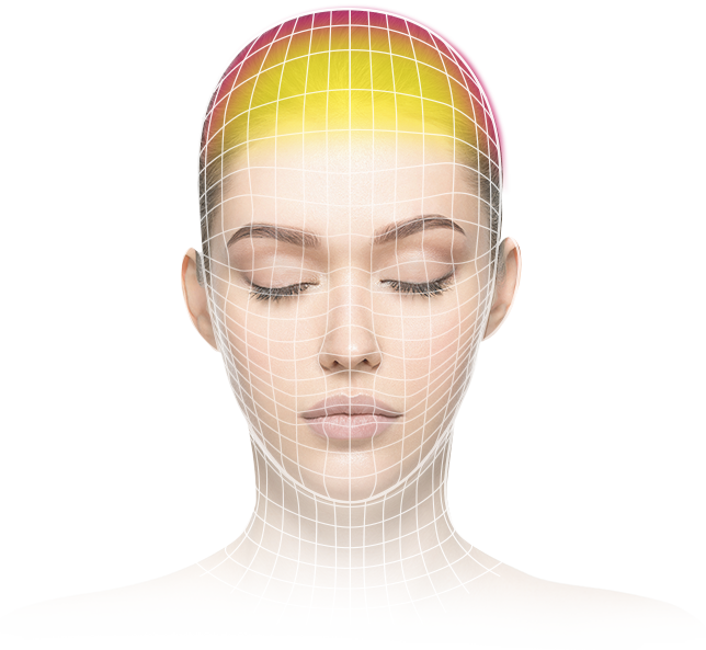 Headache Pain Mapping Illustration PNG image