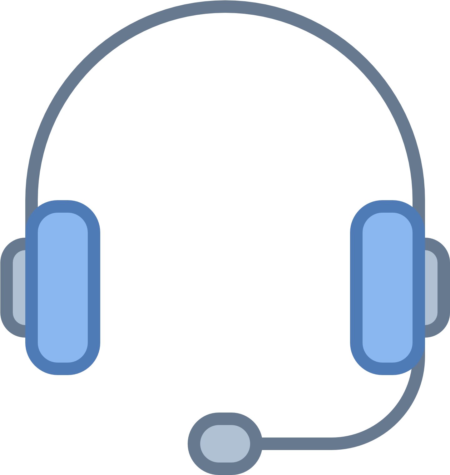 Headphoneswith Microphone Icon PNG image