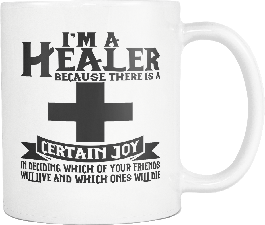 Healer Joy Mug Print PNG image