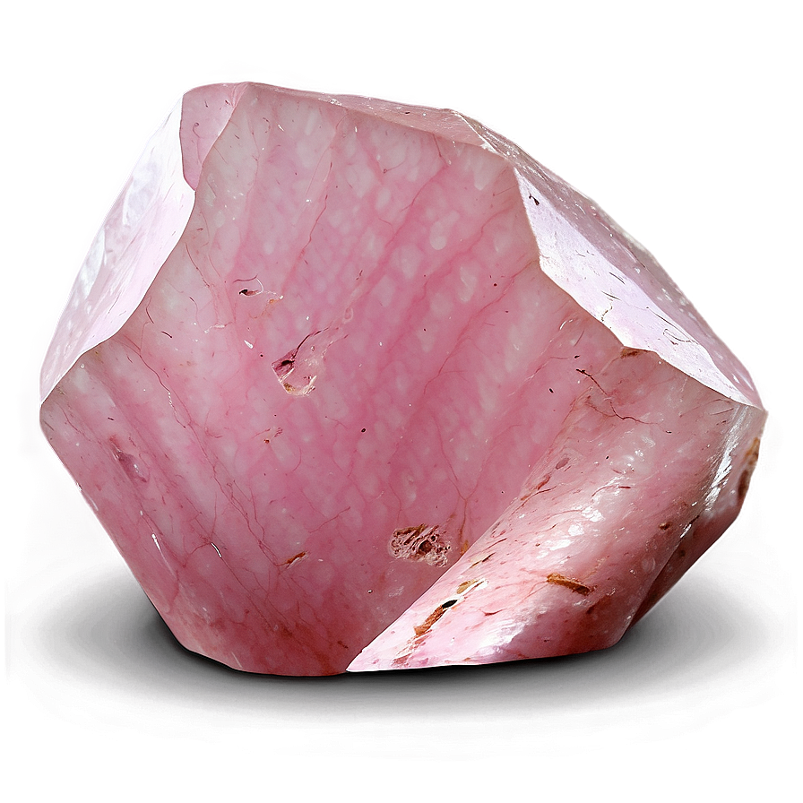 Healing Rose Quartz Stone Png 32 PNG image