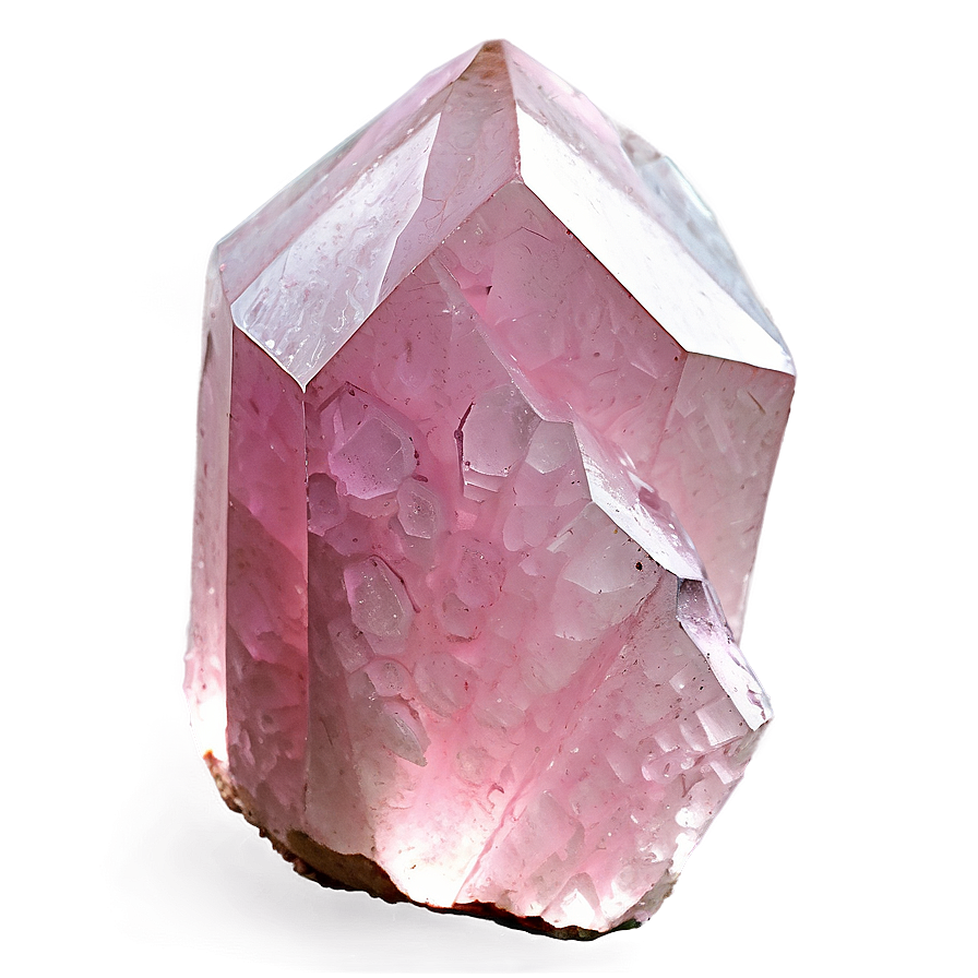 Healing Rose Quartz Stone Png Tsk65 PNG image