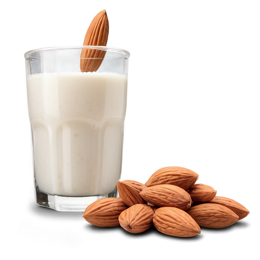 Healthy Almond Milk Recipe Png 06272024 PNG image