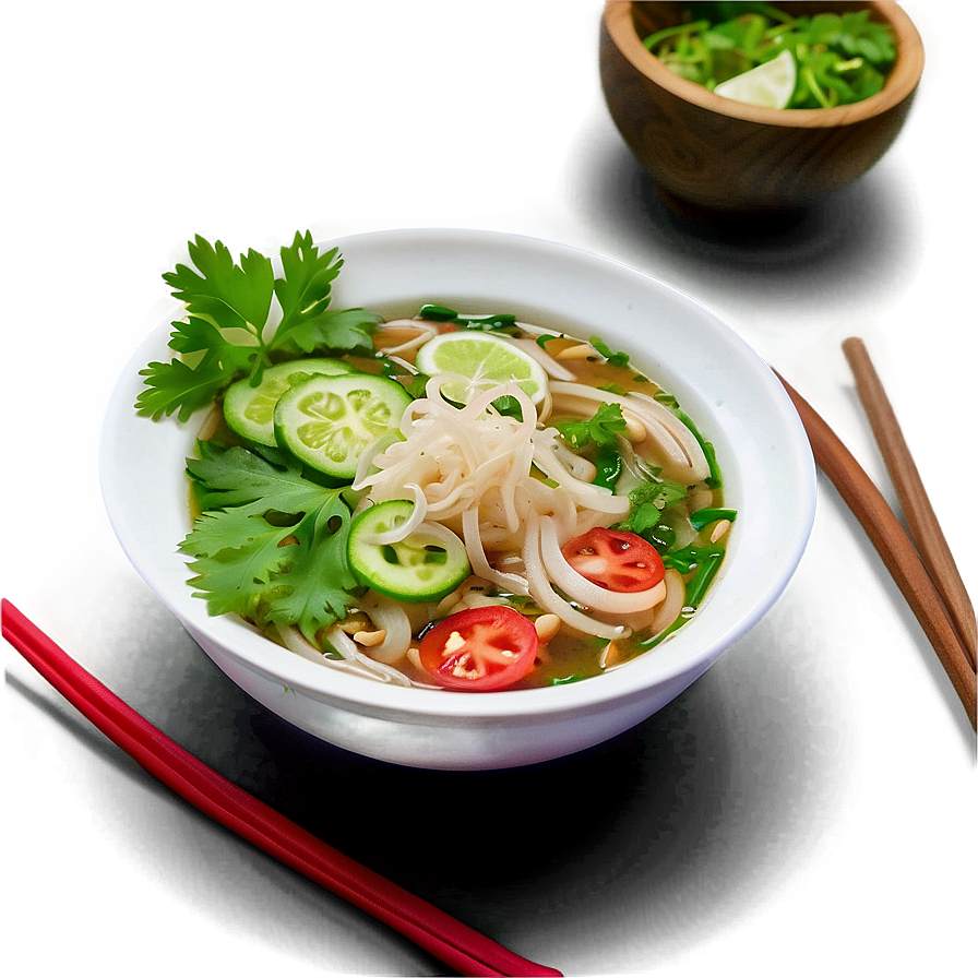 Healthy Vegetarian Pho Png 75 PNG image