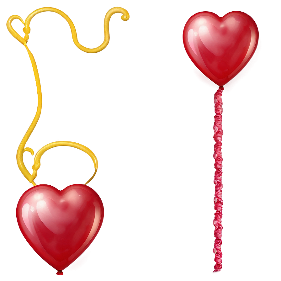 Heart Balloon Emoji Png Graphic Vqb PNG image