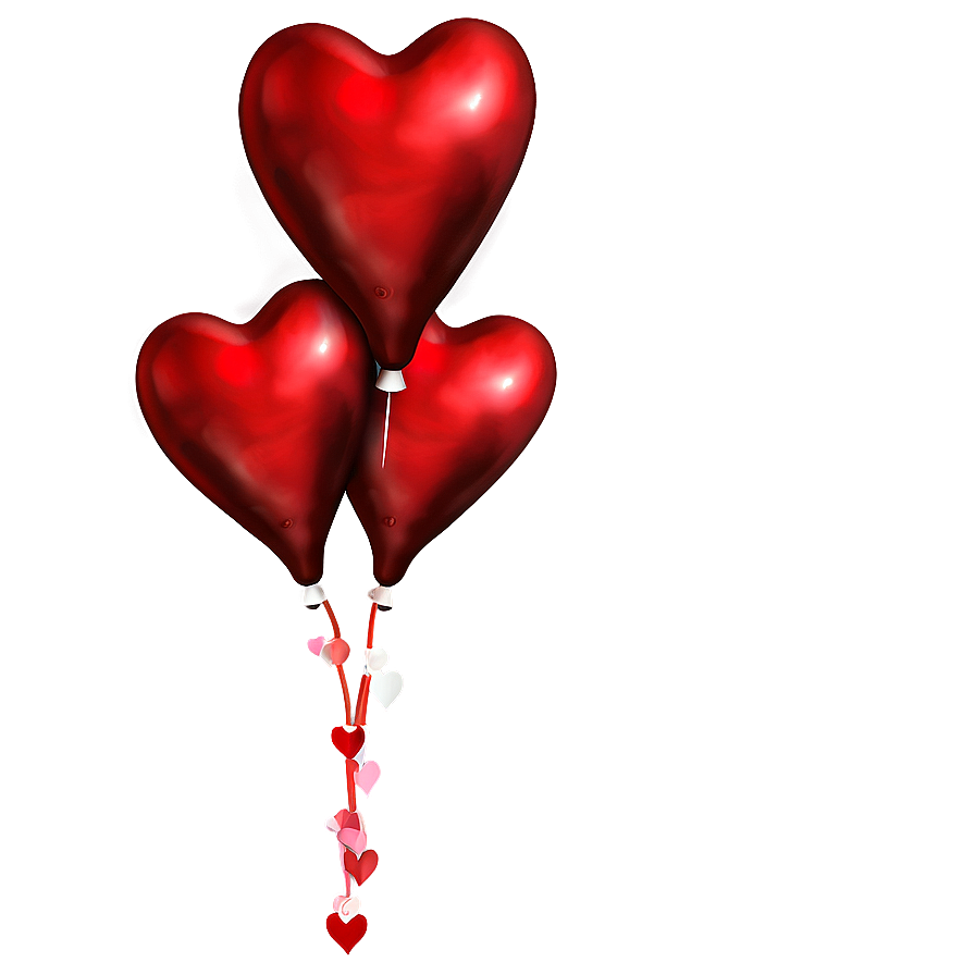 Heart Balloon Festive Png Cos PNG image