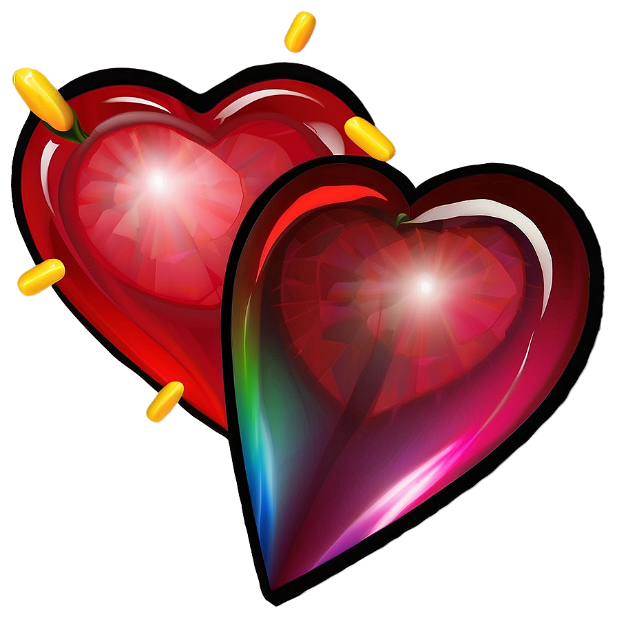 Heart Clipart For Valentines Png Dcv39 PNG image