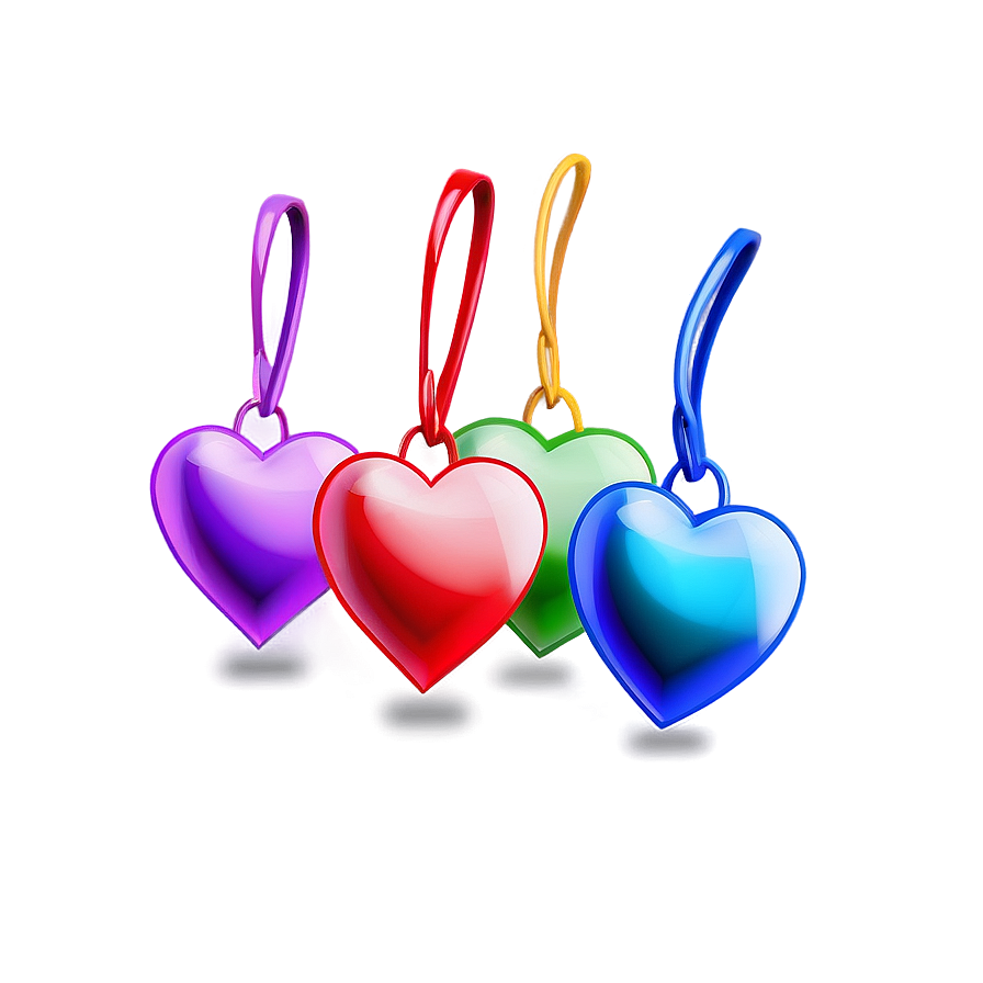 Heart Clipart In Different Colors Png 06132024 PNG image