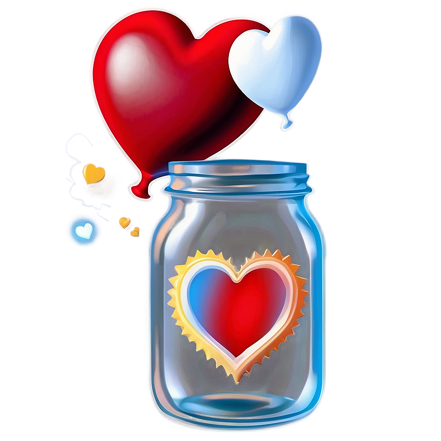 Heart Clipart In Jar Concept Png 88 PNG image